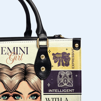 Gemini Girl 01 - Bespoke Leather Handbag - z_gem01