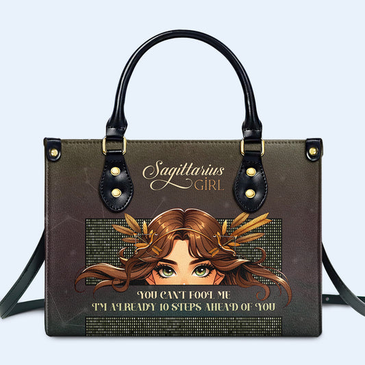 Sagittarius Girl 02 - Bespoke Leather Handbag - z_sag02