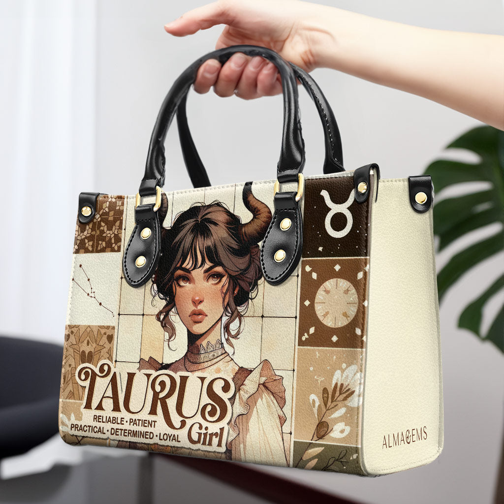 Taurus Girl 03 - Bespoke Leather Handbag - z_tau03