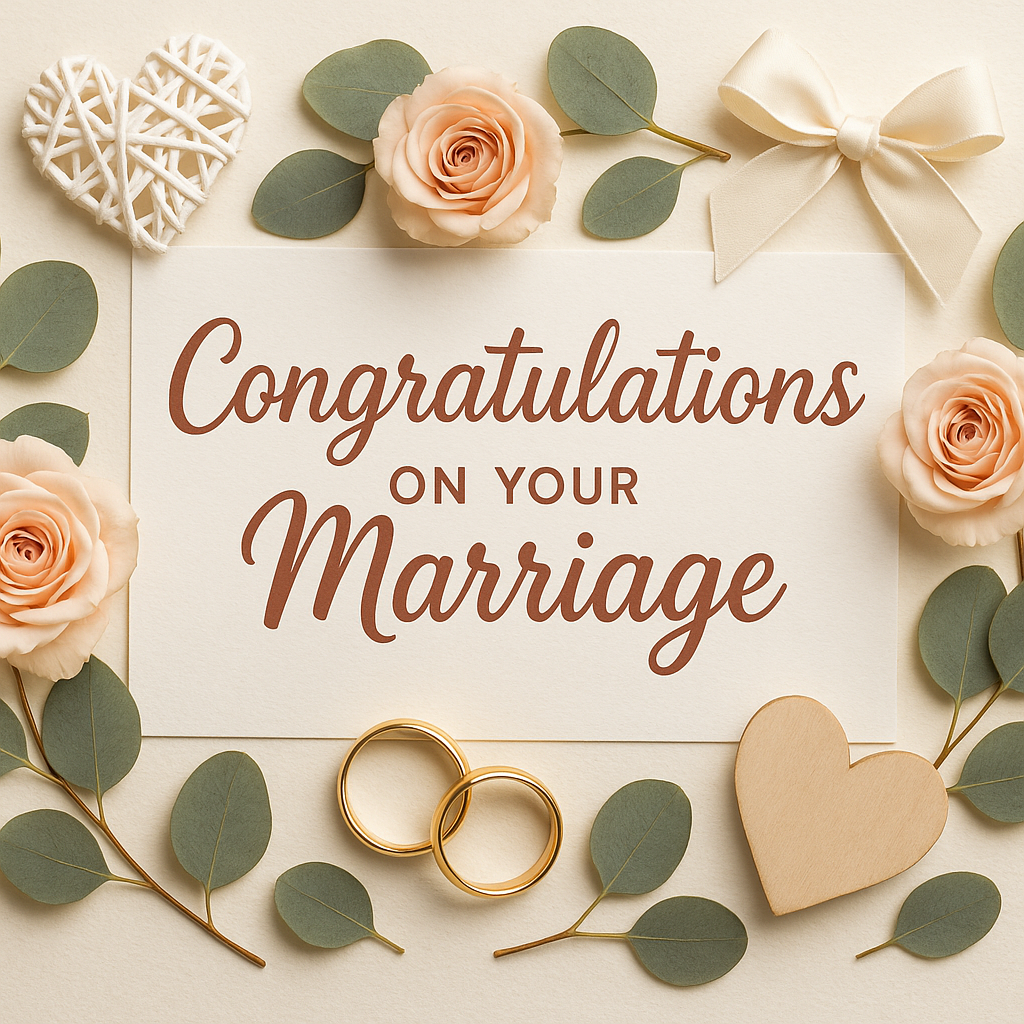 More Than "Congrats!": A Guide on How to Congratulate on Marriage