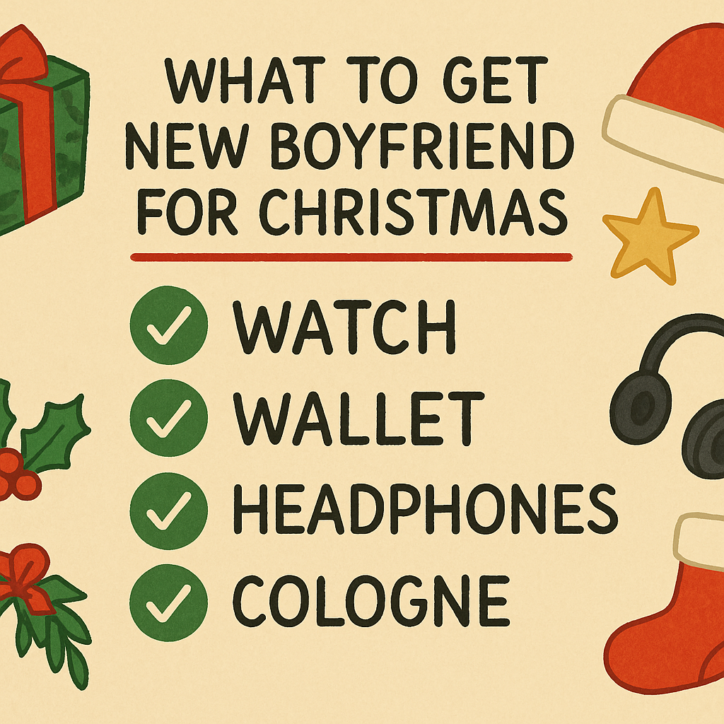 Navigating Your First Holiday: What to Get a New Boyfriend for Christmas