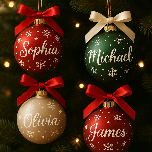 Your Search is Over: Where Can I Get Personalized Christmas Ornaments?