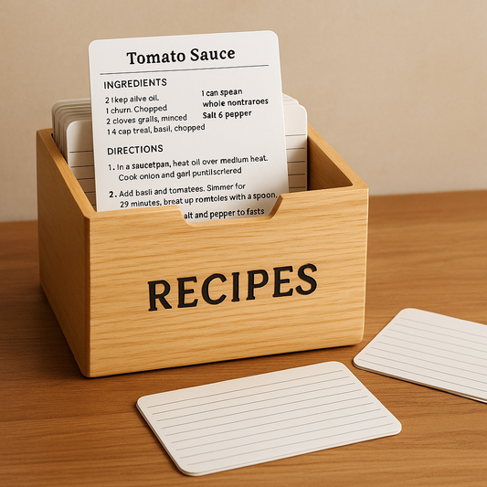 A Home for Your Heirlooms: Where to Buy a Recipe Box That's Truly Special