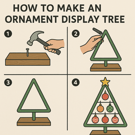 Showcase Your Memories: A Guide on How to Make an Ornament Display Tree