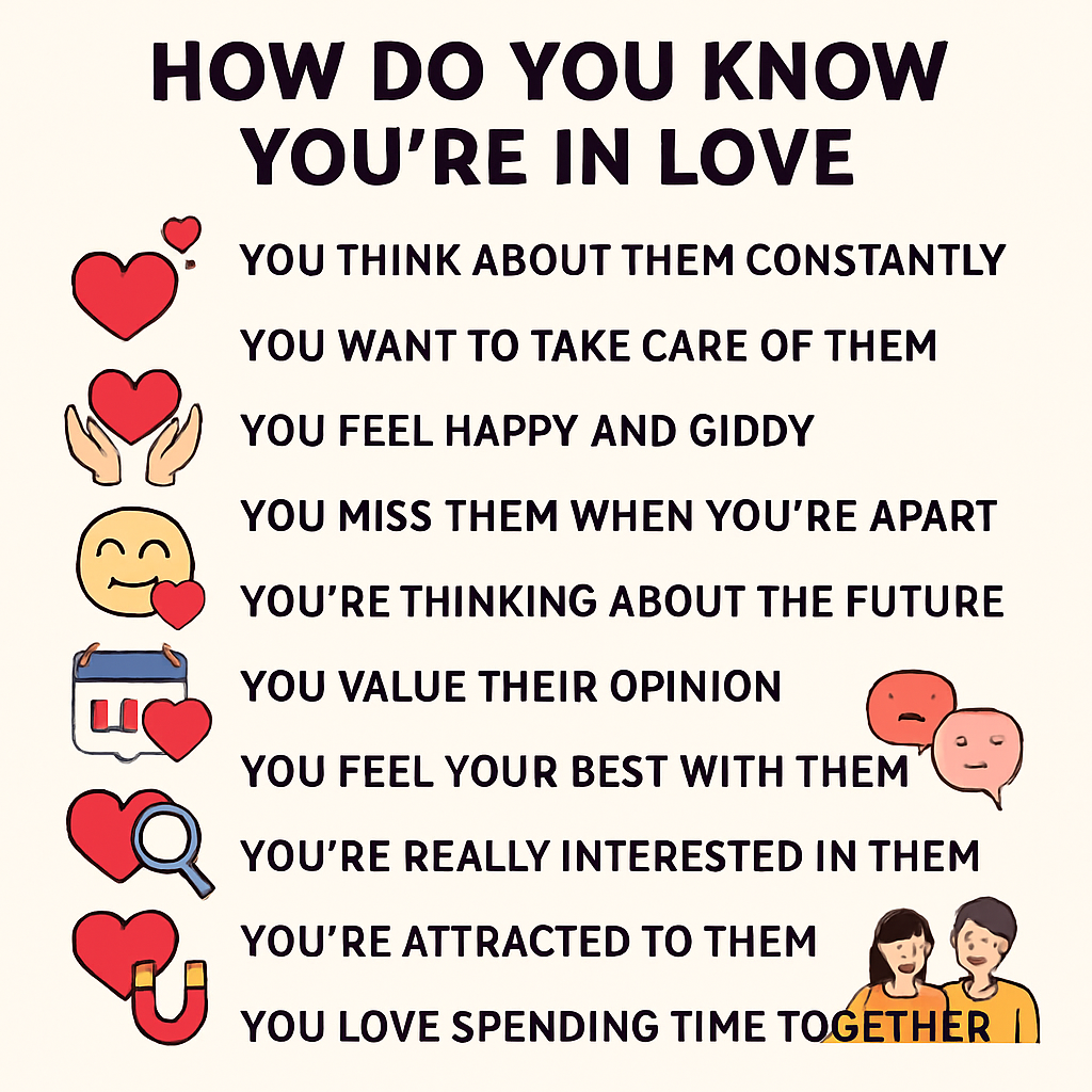 That Unmistakable Feeling: How Do You Know You're in Love?