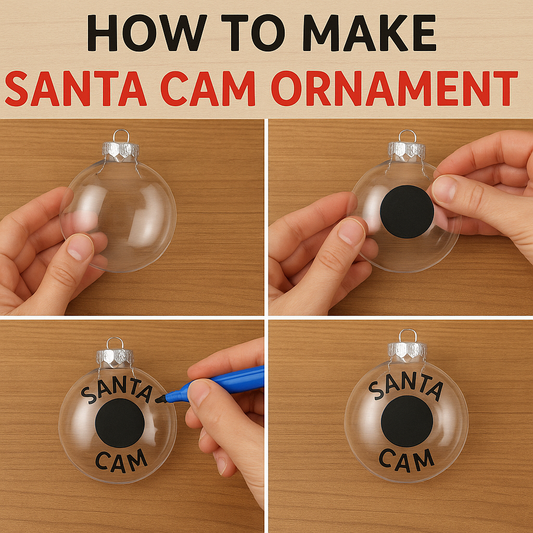 From Santa Cam to Memory Cam: A Guide to Creating Cherished Ornaments