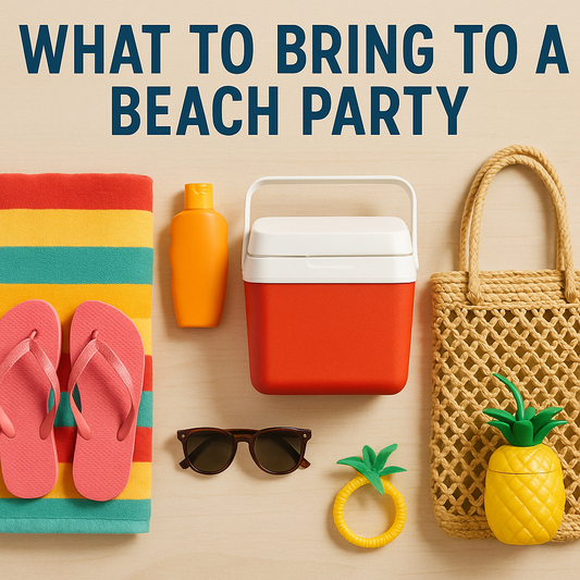 What to Bring to a Beach Party: From Snacks to Personalized Style