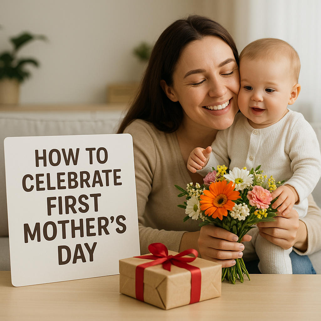 Celebrating Her First Year as Mom: How to Celebrate a First Mother's Day