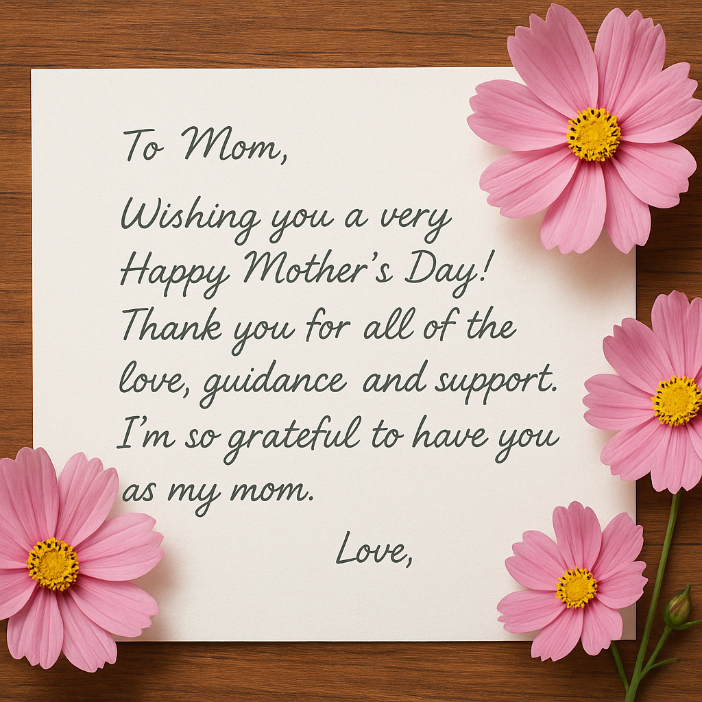 From the Heart: What to Write in Your Mom's Mother's Day Card