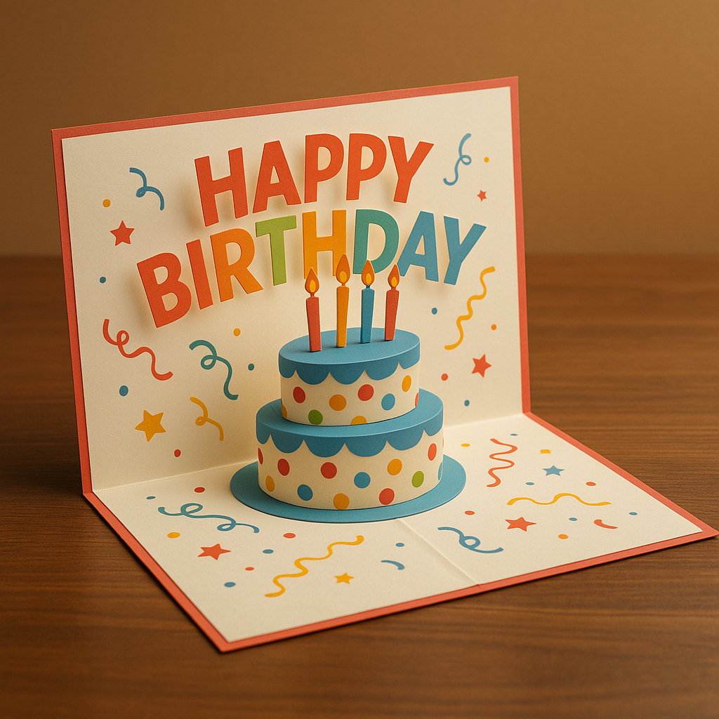 Make Their Birthday POP! A Guide on How to Make a Happy Birthday Pop Up Card
