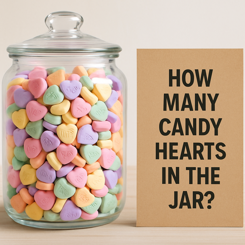 How Many Candy Hearts in the Jar? A Fun Game & a More Lasting Way to Say "I Love You"