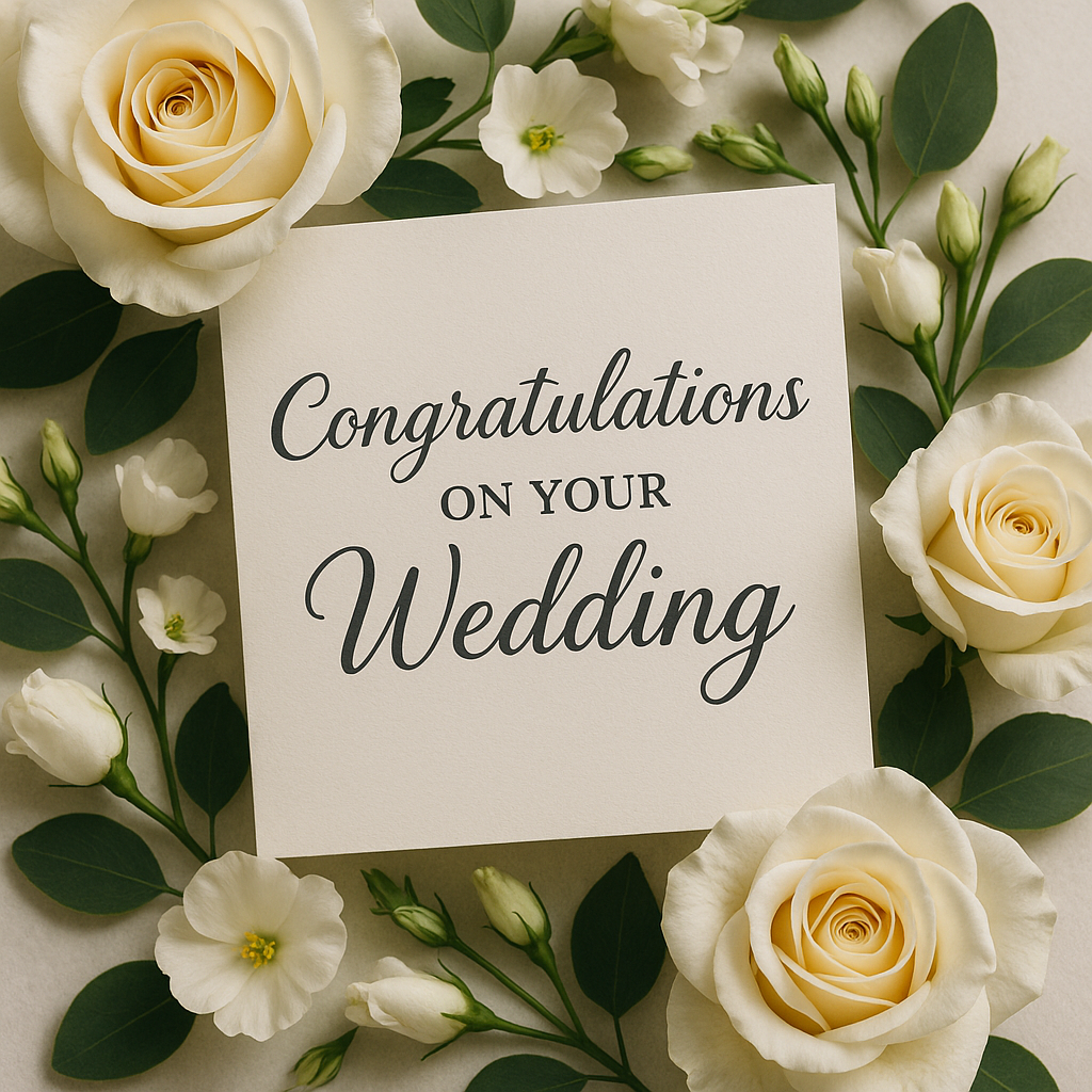 More Than "Congrats!": A Guide on How to Congratulate on a Wedding