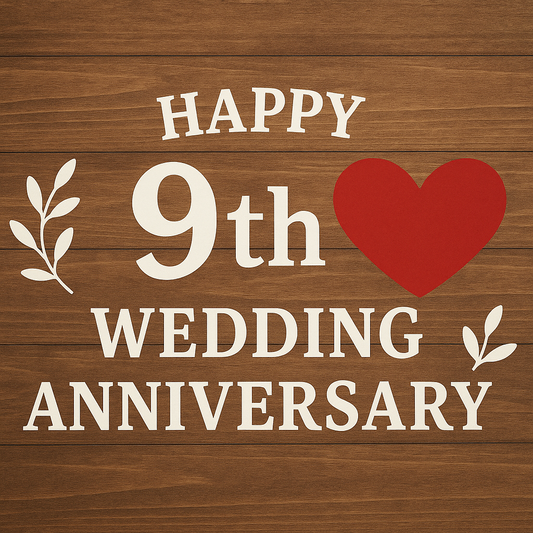 Strong & Beautiful: How to Celebrate Your 9th Wedding Anniversary in Style
