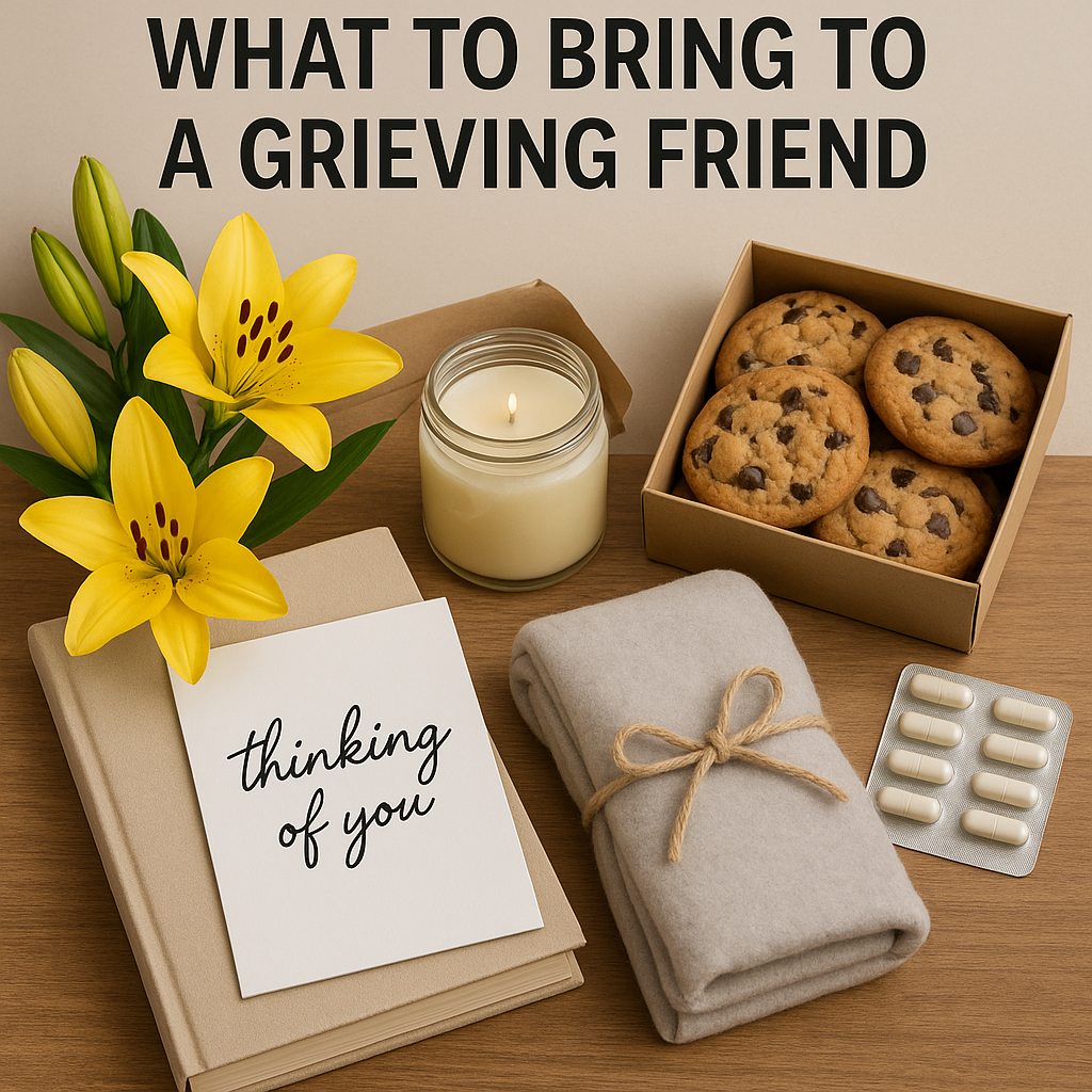 A Gesture of Comfort: What to Bring to a Grieving Friend