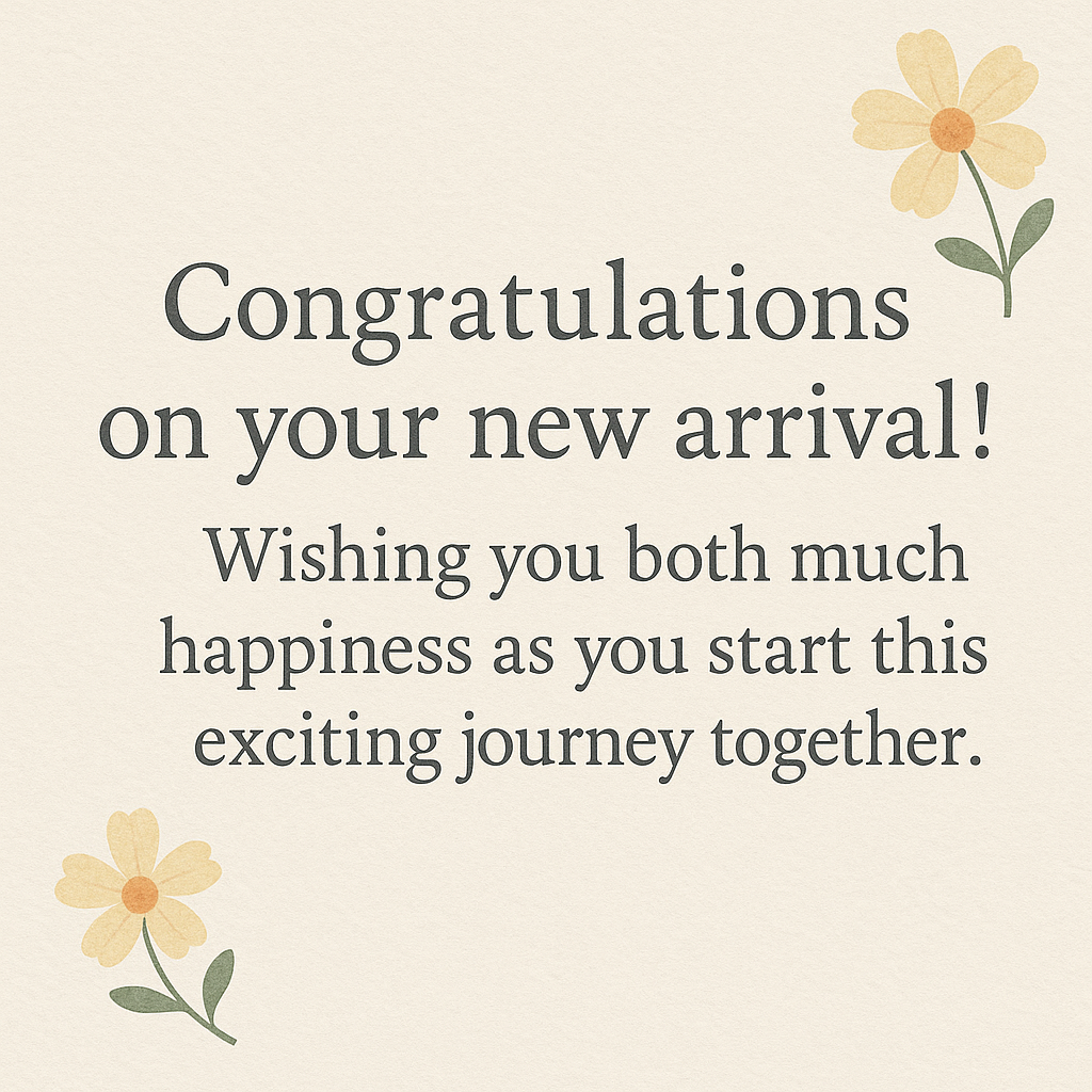 From the Heart: What to Write in a Card to New Parents