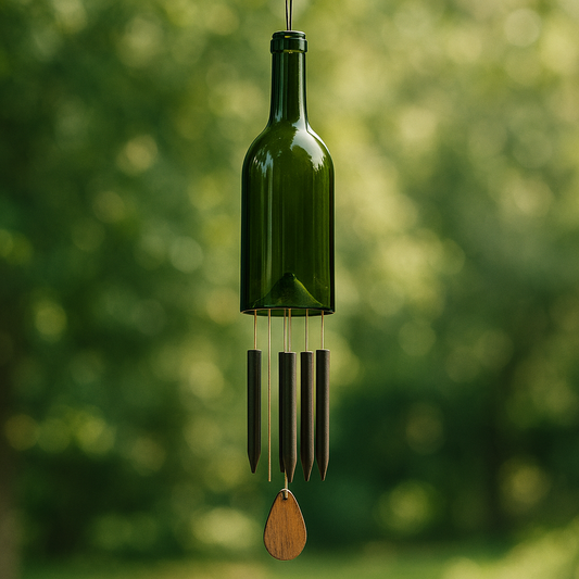 How to Make Wine Bottle Wind Chimes: A Creative & Personal Gift Idea