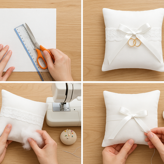 A Pillow for Your Precious Rings: A Guide on How to Make a Ring Bearer Pillow