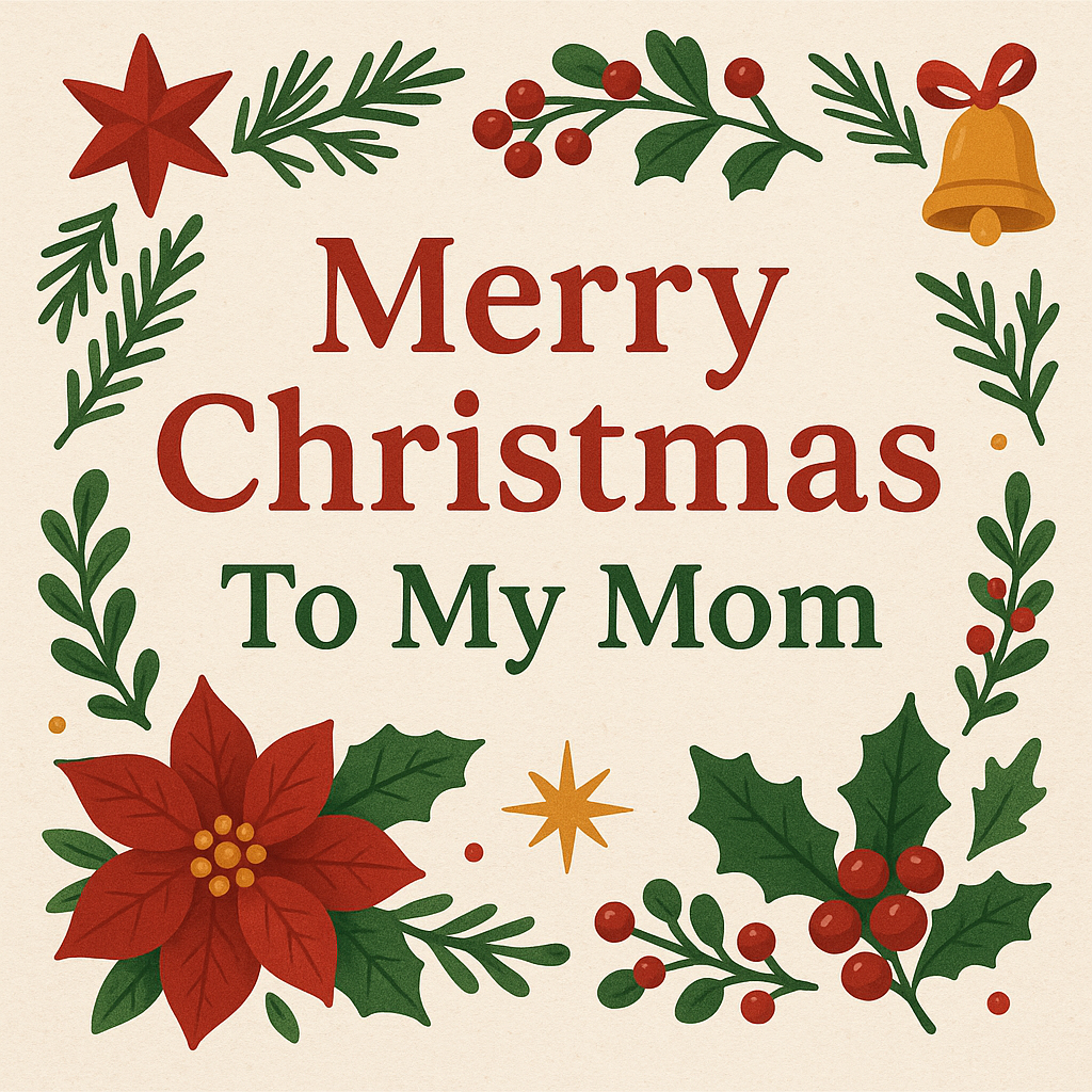 From the Heart: What to Write in a Christmas Card to Your Mom
