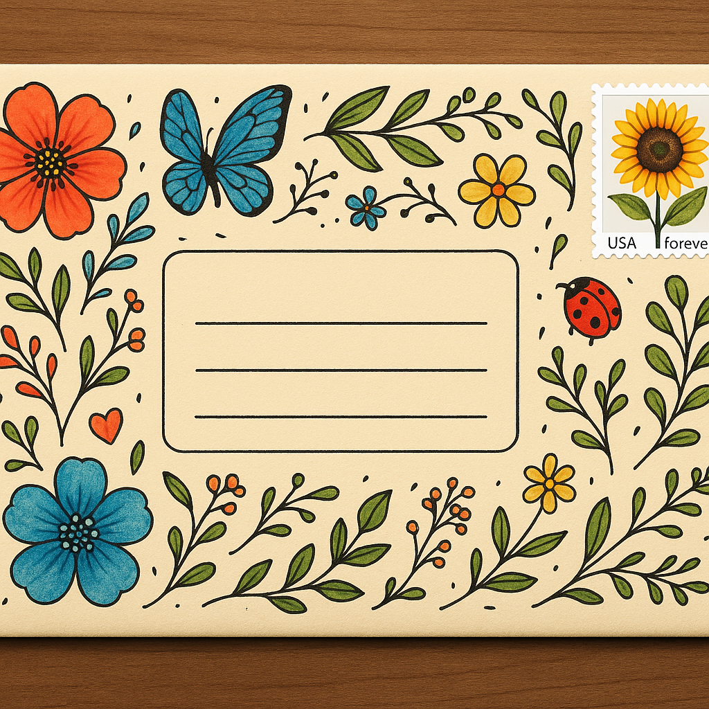 Sending a Smile: Can You Decorate an Envelope and Mail It?