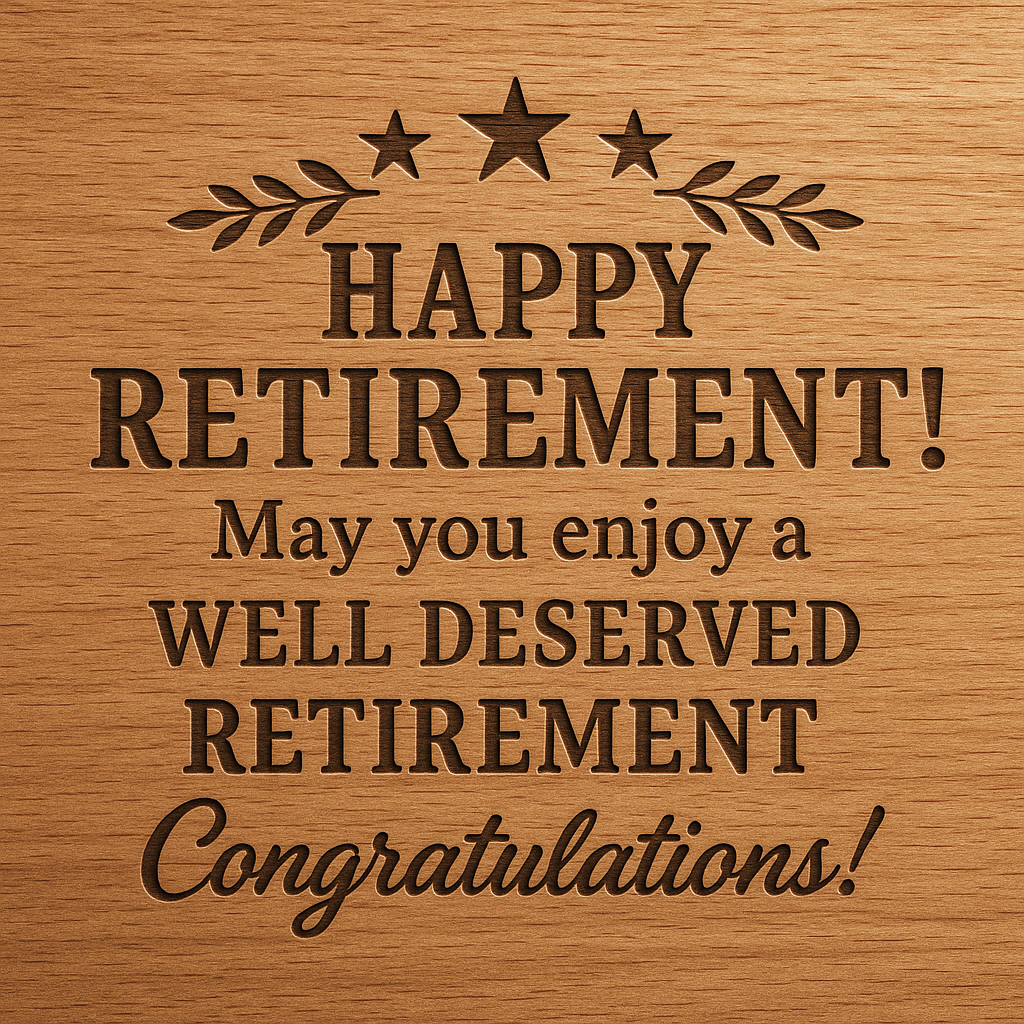 Words That Last a Lifetime: What to Engrave on a Retirement Gift