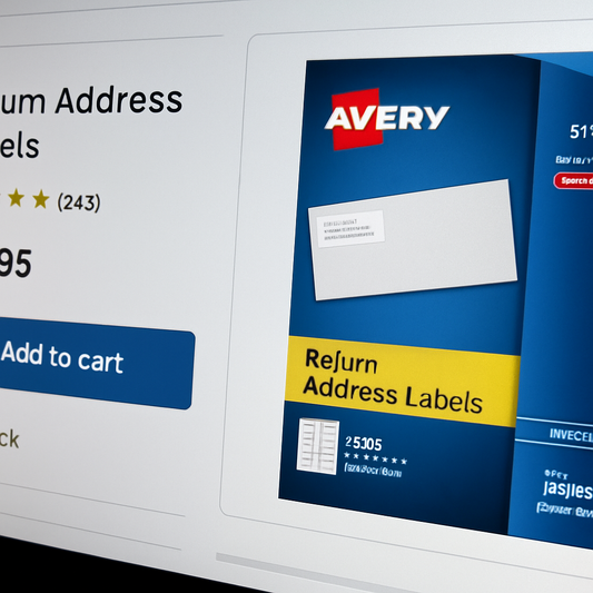 Where Can I Buy Return Address Labels That Are Custom and Elegant?