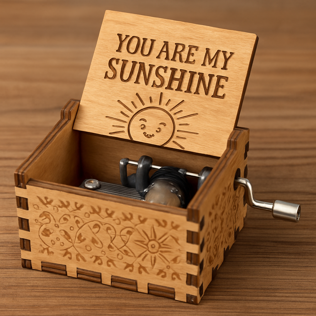 "You Are My Sunshine Music Box": A Gift of Love, Light & Personalized Memories