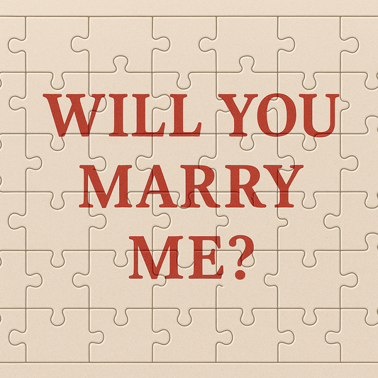 The Perfect Fit: How a "Will You Marry Me" Puzzle Can Create an Unforgettable Proposal