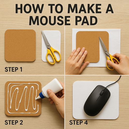 Your Desk, Your Design: A Guide on How to Make a Mouse Pad (The Easy Way!)