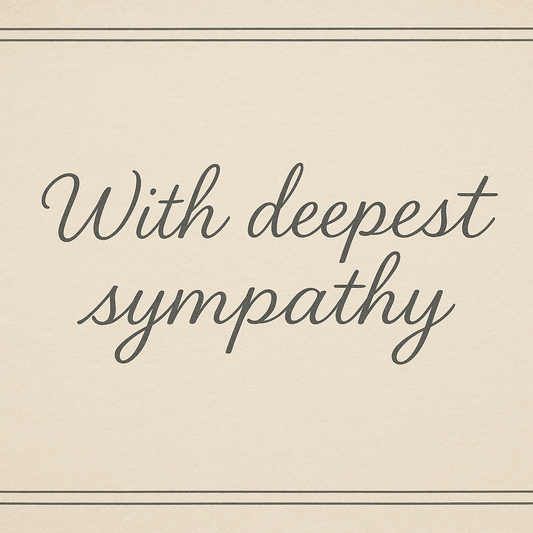 From the Heart: A Gentle Guide on What to Say in a Sympathy Card