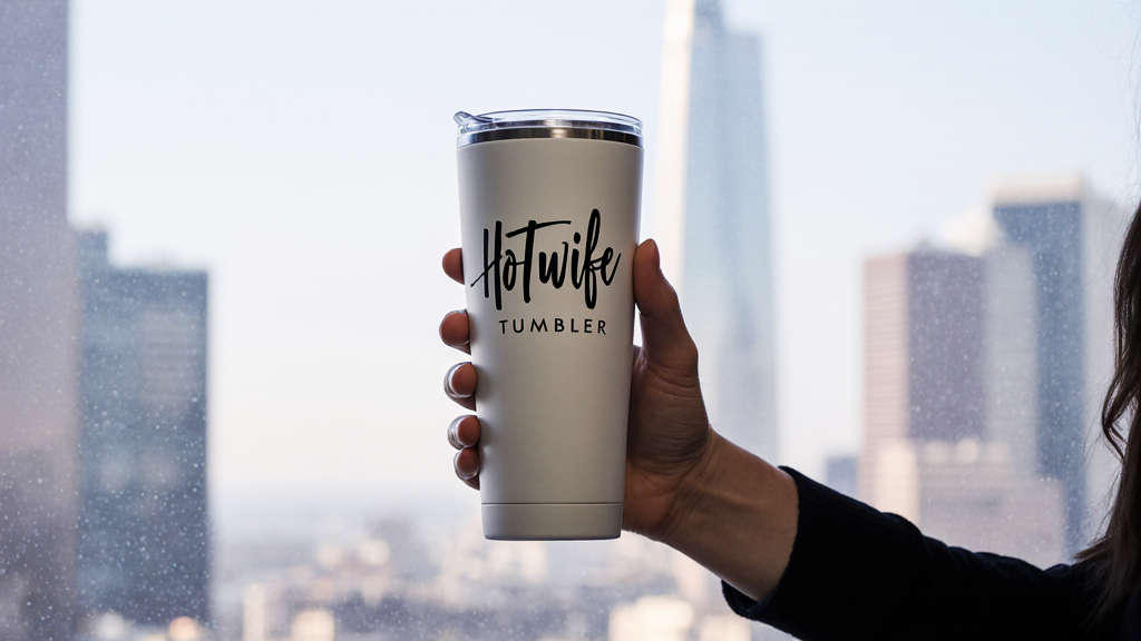Sip in Style: Unleash Confidence with a 'Hotwife Tumbler' – A Bold Statement Piece