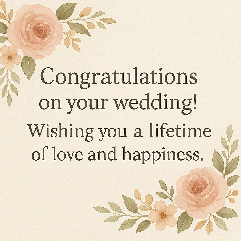 Beyond "Congratulations!": A Guide to What to Say on a Wedding Card