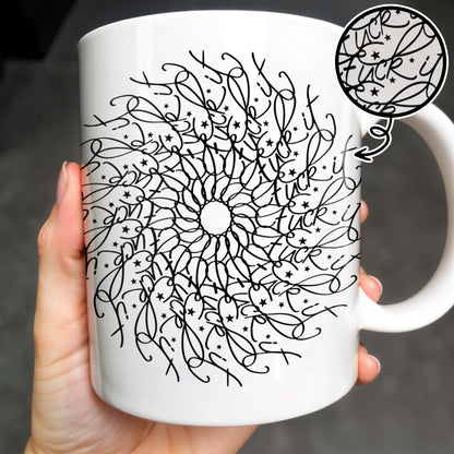 Eff It Eff It Eff It With Stars - Personalized Custom Coffee Mug - FAM359_MG