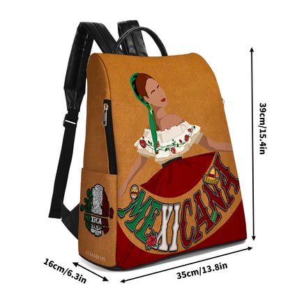 MEXICANA - Mochila de piel personalizada - BP_MX10