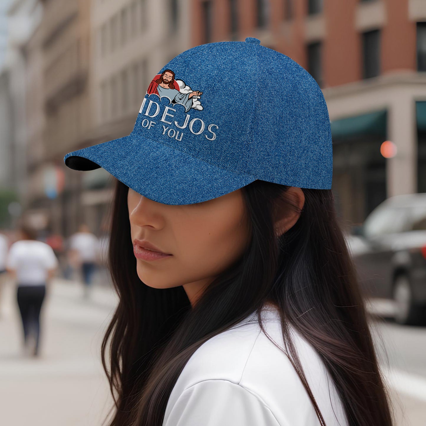 PENDEJOS TODOS USTEDES - Gorra personalizada personalizada, gorra de béisbol con estampado completo - HS055_BAC