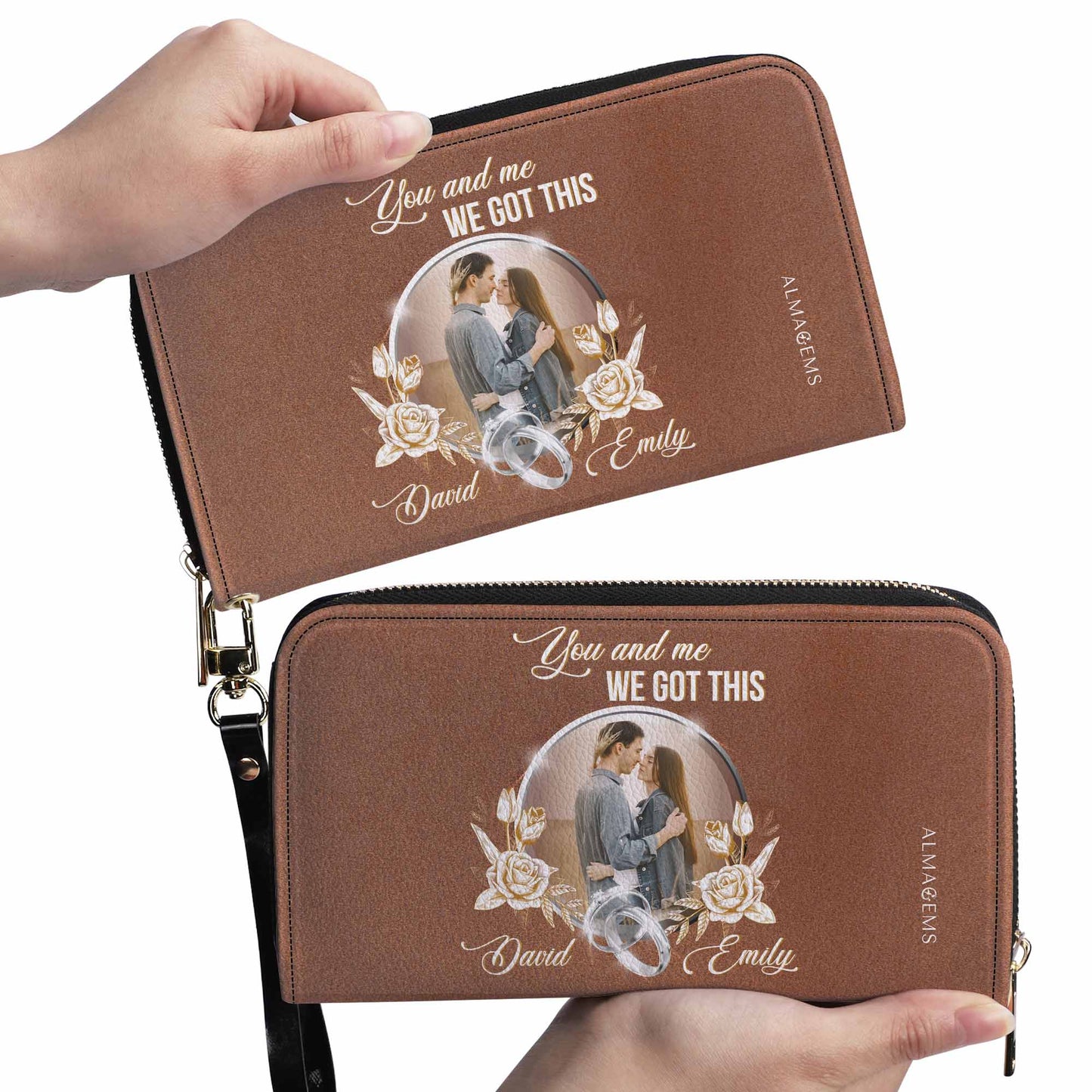 You And Me. We Got This - Women Leather Wallet - CP009_WW