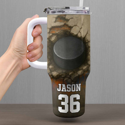 Celebrate Your Passion - Personalized 40oz Tumbler With Straw - SPORT012_TBS