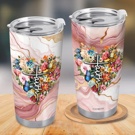 Faith  - Personalized Custom Stainless Steel Tumbler 20oz 30oz - HS008_TB