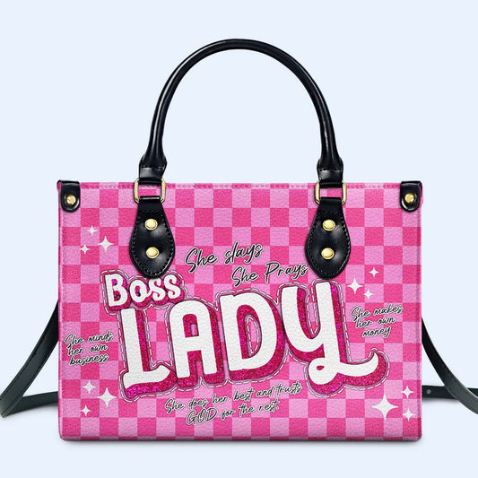 Boss Lady - Bespoke Leather Handbag - DB76