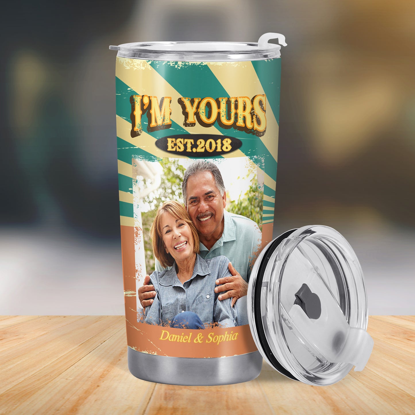 I'm Yours, No Returns Or Refunds - Personalized Custom Stainless Steel Tumbler 20oz 30oz - TB_FM17