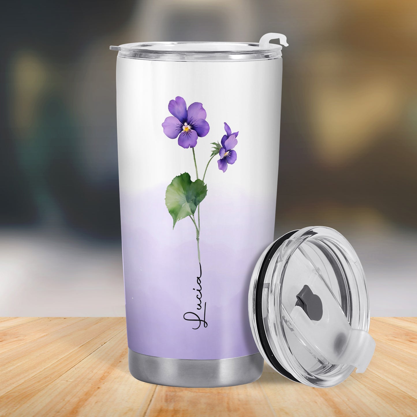 To My Daughter, Believe Deep In Your Heart - Personalized Custom Stainless Steel Tumbler 20oz 30oz - FM020_TB