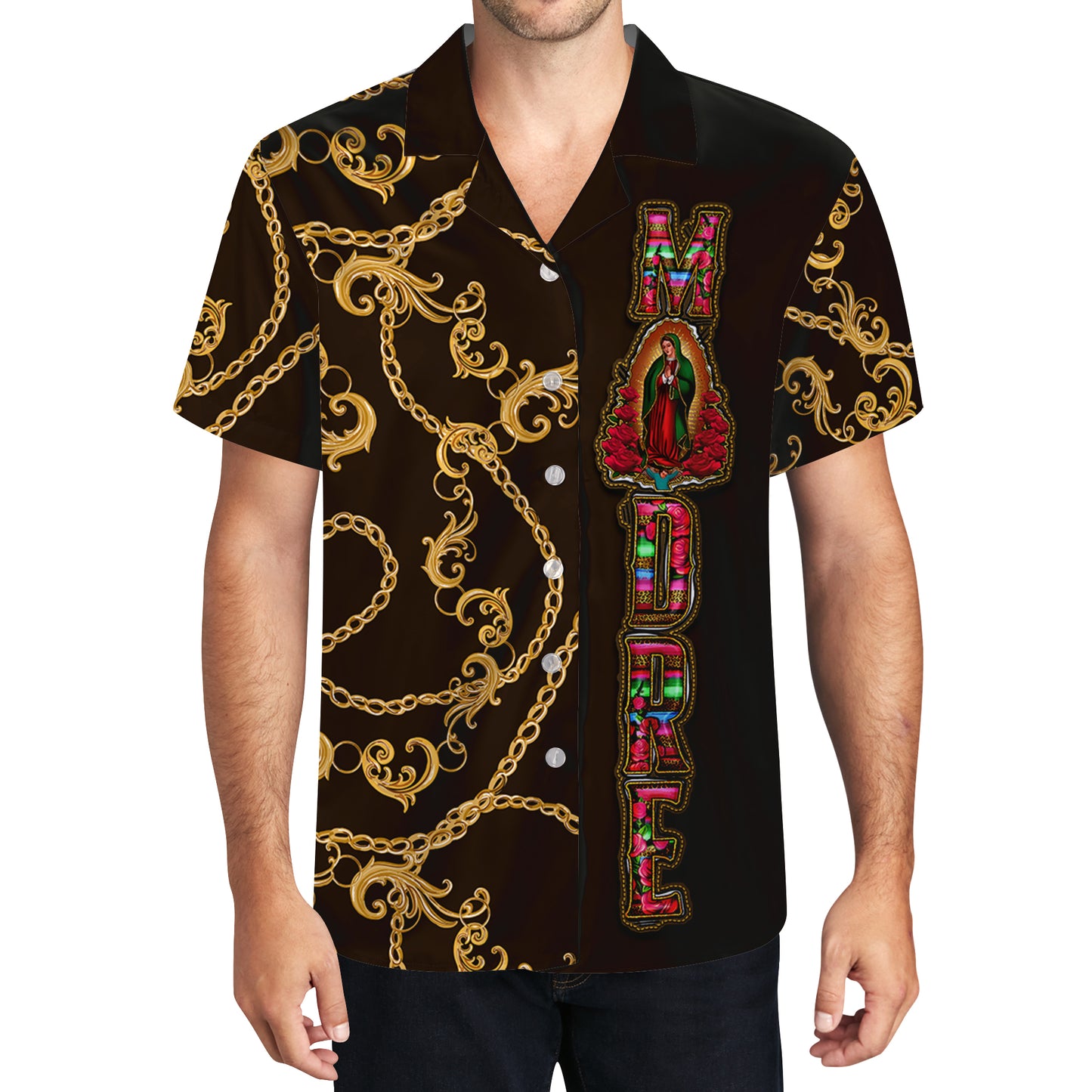 MADRE - Personalized Custom Unisex Hawaiian Shirt - ME032_HW