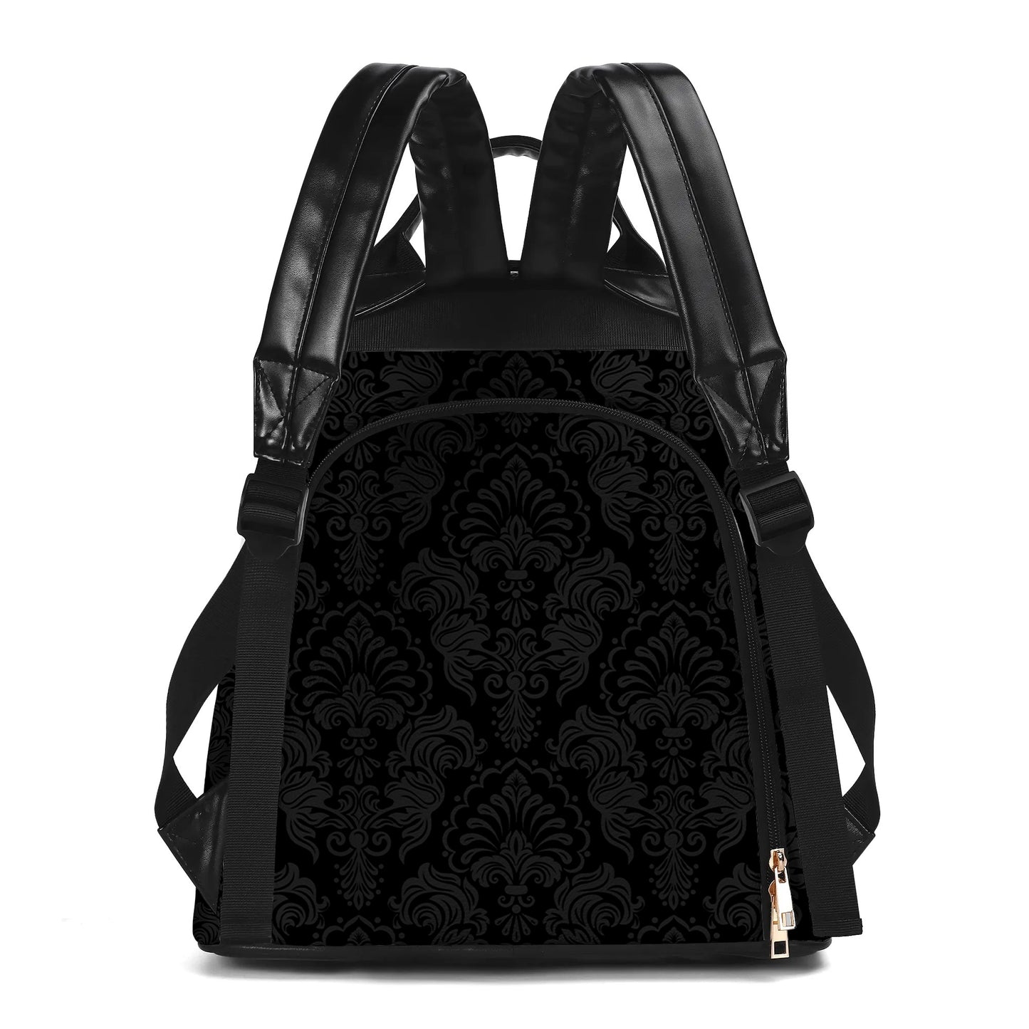 Queen Black - Personalized Custom Leather BackPack - DG005_BP