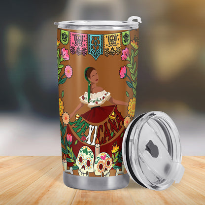 Mexicana - Personalized Custom Stainless Steel Tumbler 20oz 30oz - TB_MX10