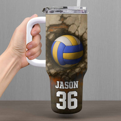 Celebrate Your Passion - Personalized 40oz Tumbler With Straw - SPORT012_TBS