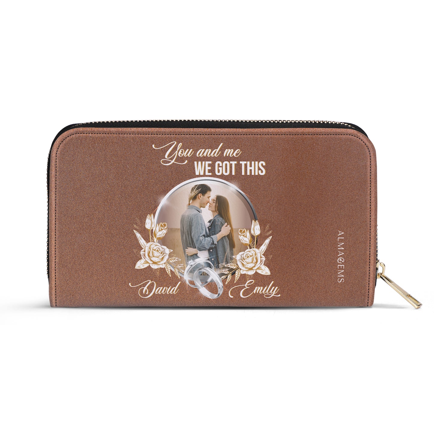 You And Me. We Got This - Women Leather Wallet - CP009_WW