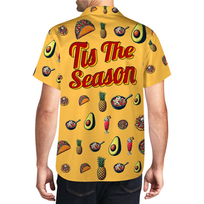 Tis The Season - Camisa hawaiana unisex personalizada - ME031_HW