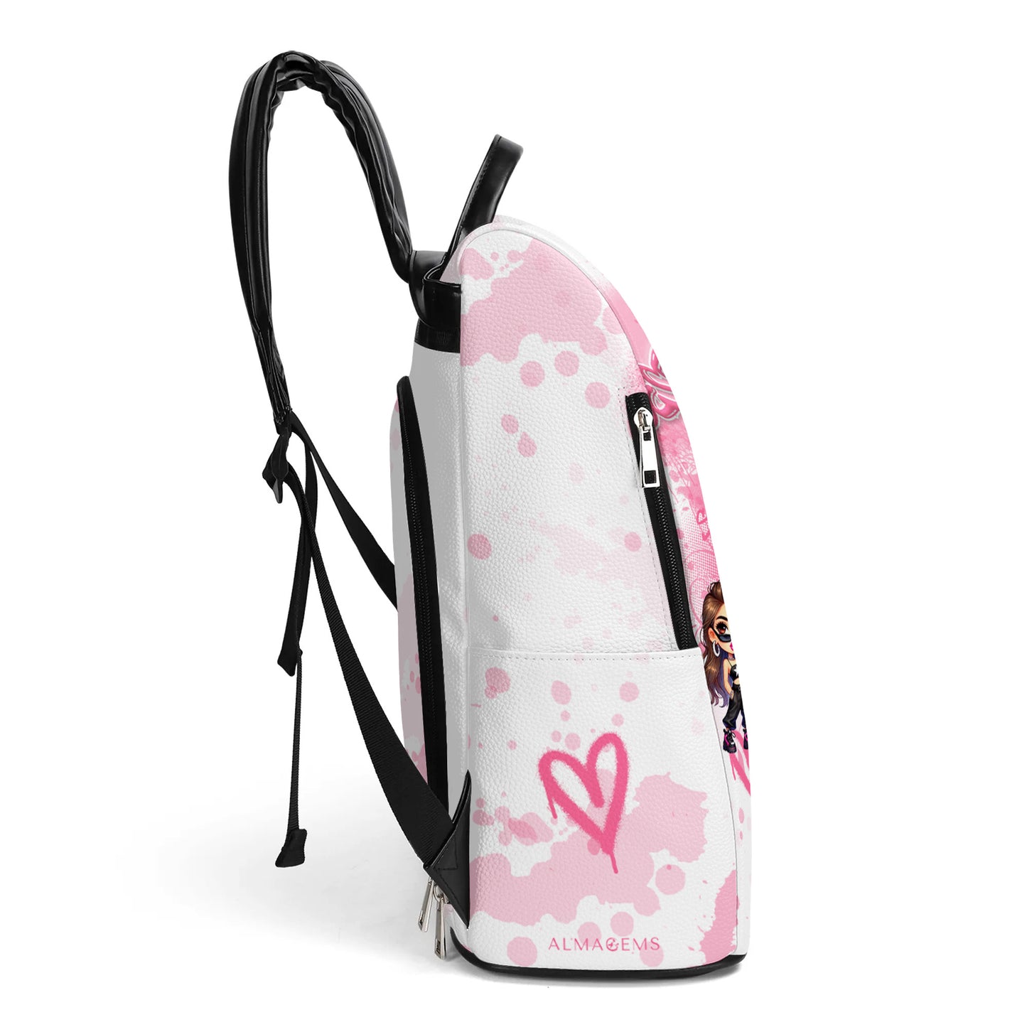 BESTIES FOREVER - Mochila de cuero personalizada - DG085_BP