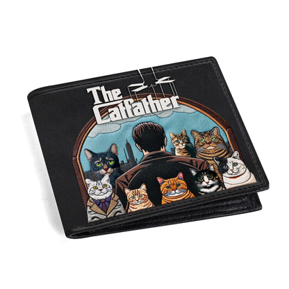 The Catfather - Men's Leather Wallet - MW35