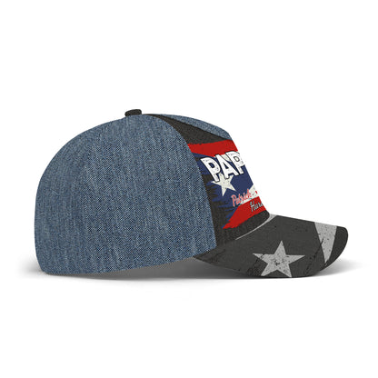 Orgulloso de ser Boricua - Gorra personalizada, gorra de béisbol con estampado completo - LA036_BAC