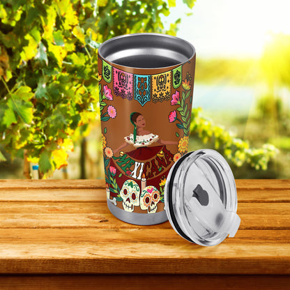 Mexicana - Personalized Stainless Steel Tumbler 20oz - TB_MX10